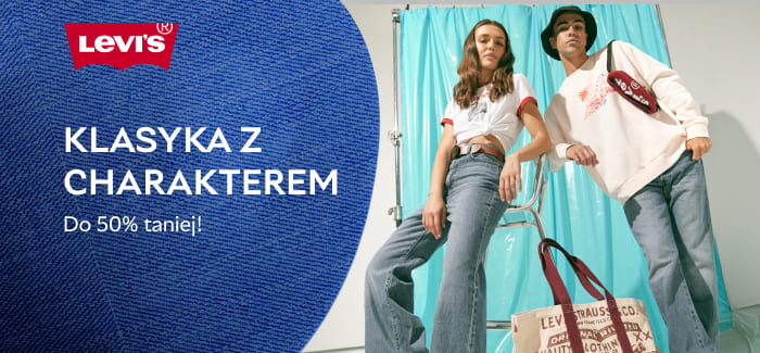 Levi’s — klasyka z charakterem nawet 50% taniej!🔥