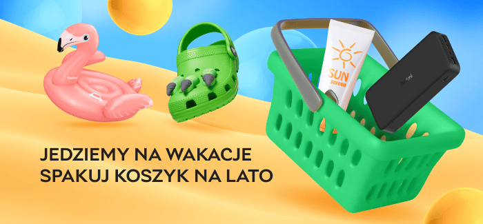 🌞 Jedziemy na wakacje – spakuj koszyk na lato!