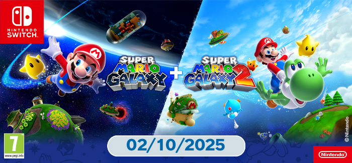 Gra Nintendo Switch Super Mario Galaxy 1 + Super Mario Galaxy 2 (Kartridż)