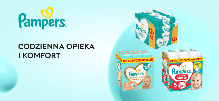 Pampers – codzienna opieka i komfort