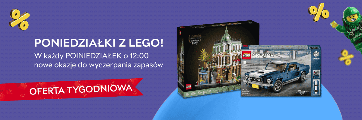 LEGO Happy Hours w Rozetka  Pokochaj poniedziałki i kup LEGO i zabawki w najlepszych cenach!