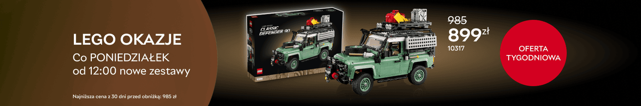LEGO Happy Hours w Rozetka  Pokochaj poniedziałki i kup LEGO i zabawki w najlepszych cenach!