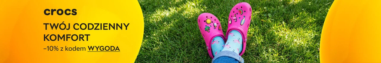 Crocs – Twój codzienny komfort! 👟 Dodatkowe -10% z kodem WYGODA
