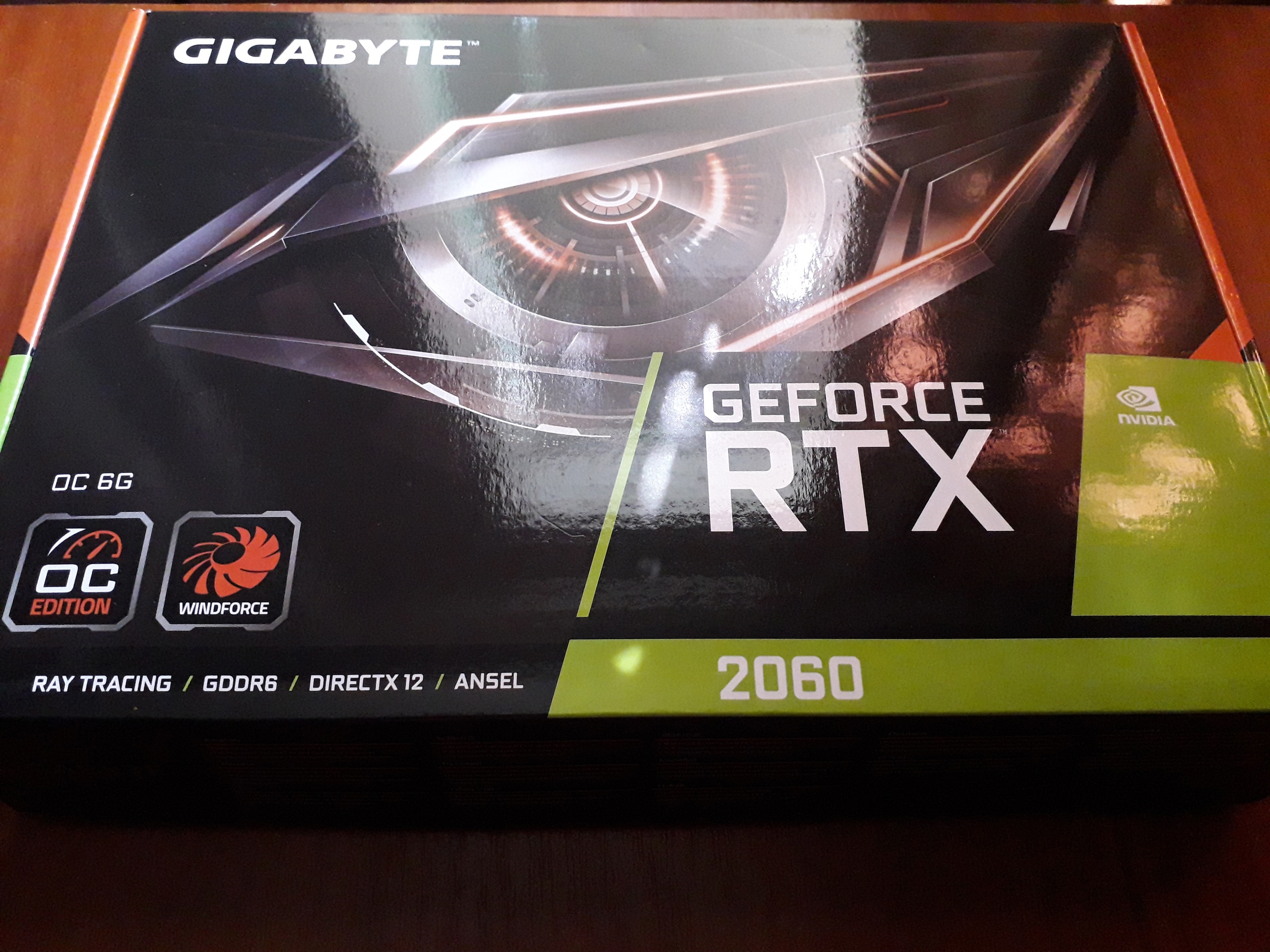 Видеокарта Gigabyte PCI-Ex GeForce RTX 2060 D6 6G 6GB GDDR6 (192bit)  (1680/14000) (1 x HDMI, 3 x Display Port) (GV-N2060D6-6GD 2.0) – отзывы  покупателей | ROZETKA