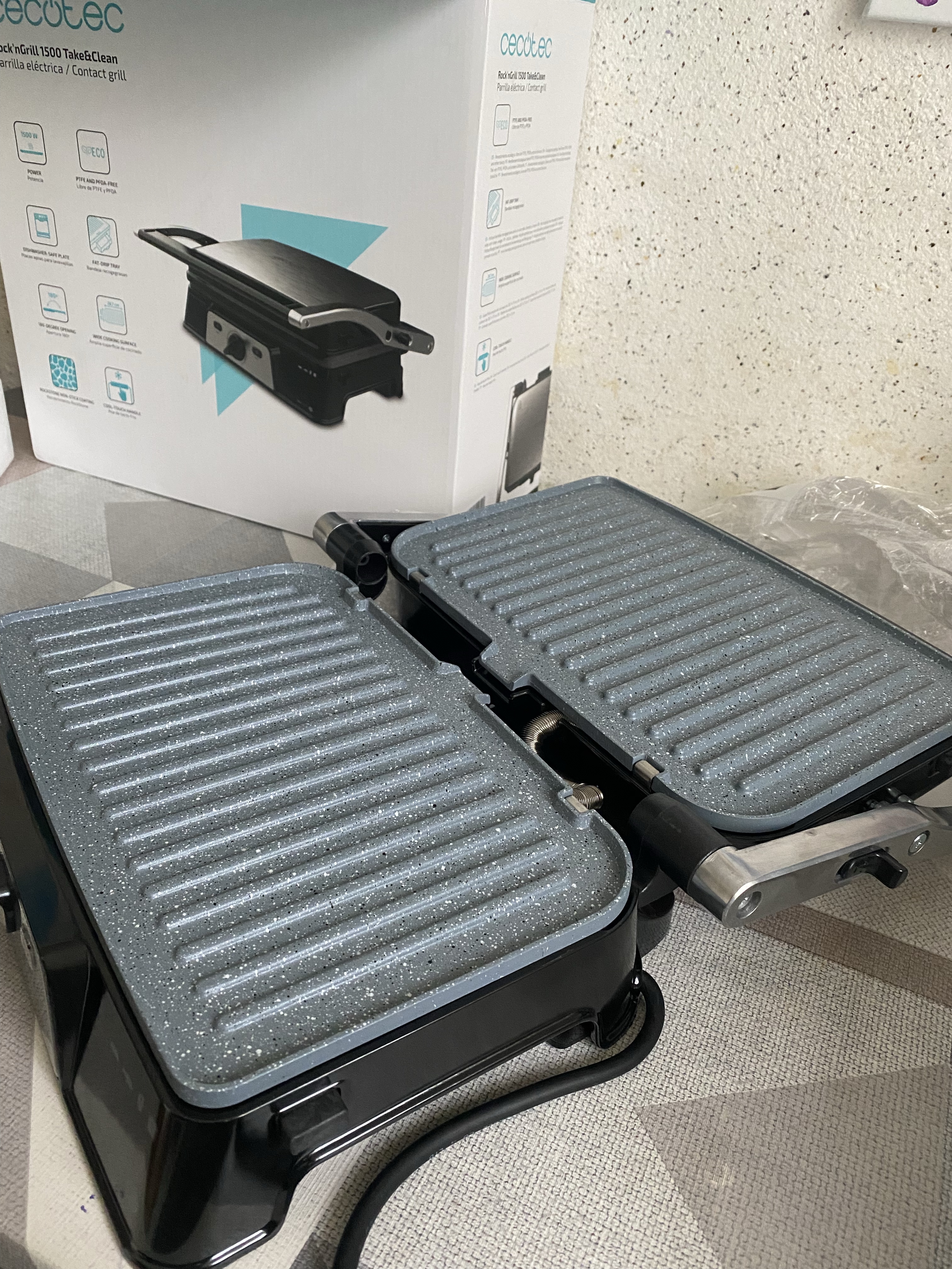 CECOTEC Rock nGrill 1500 Take Clean CCTC 03060