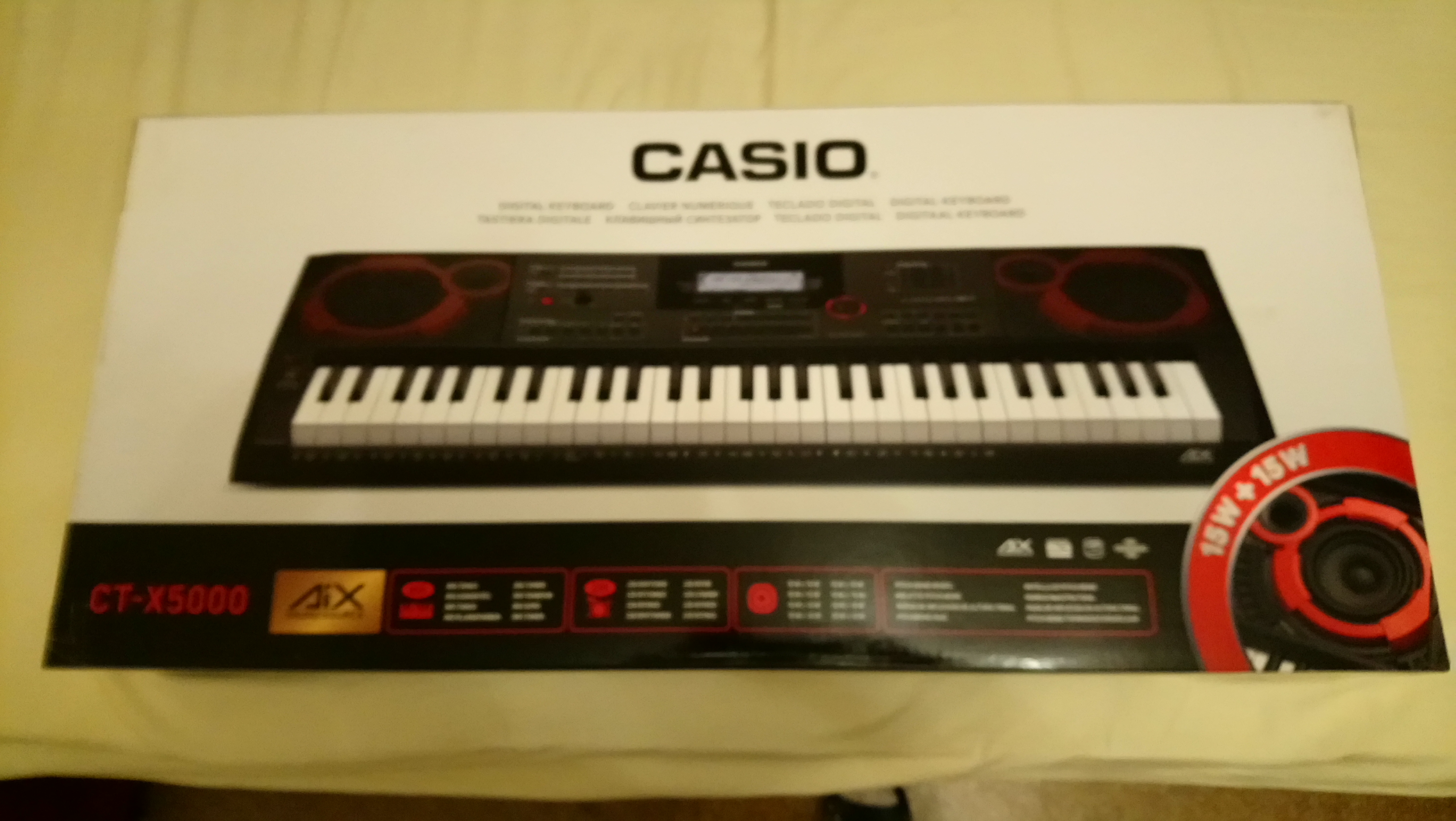 Ct x5000 outlet casio