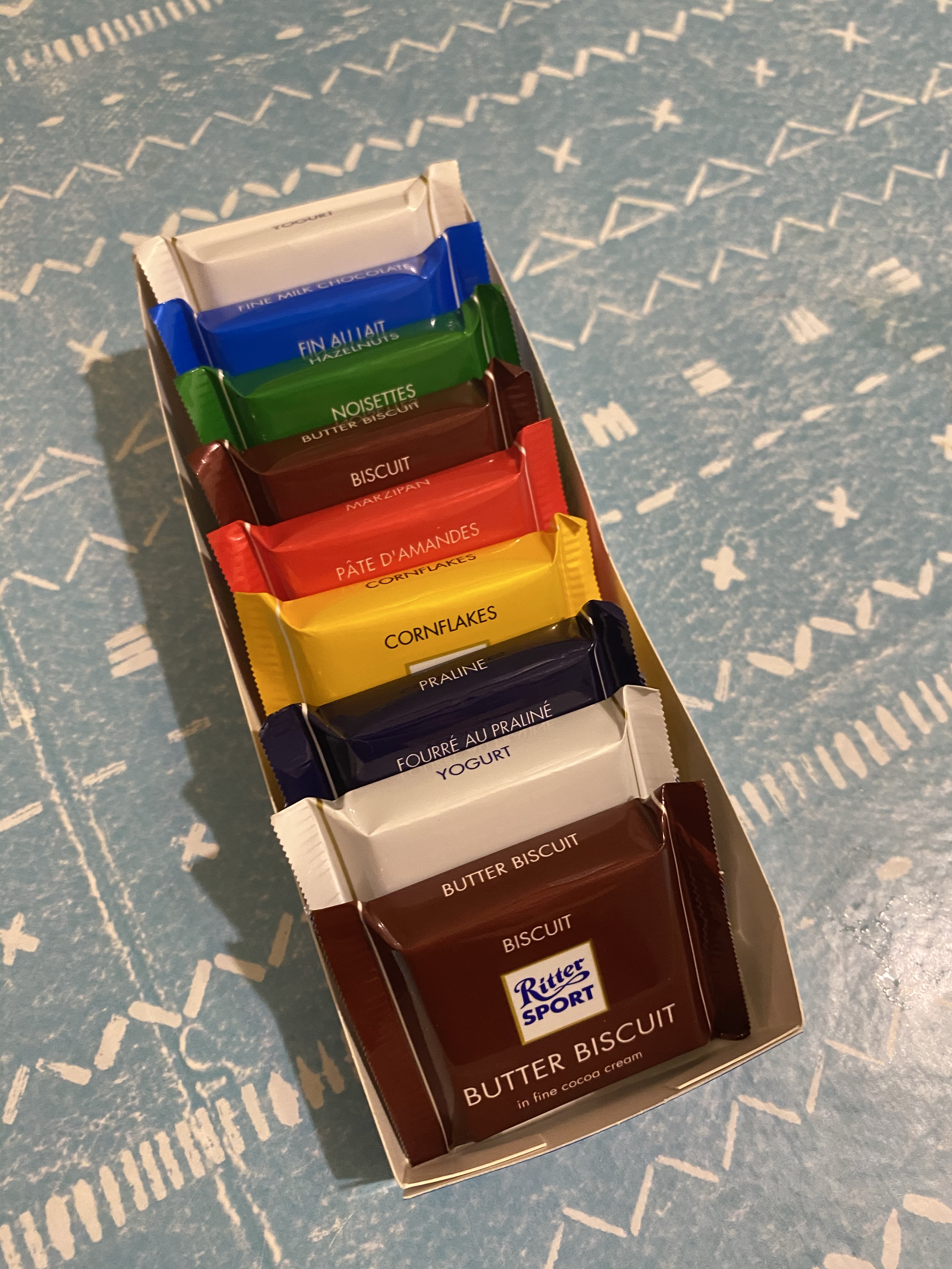 Набор шоколада Ritter Sport Mini ассорти 4 вкуса 150 г (4000417044303) –  отзывы покупателей | ROZETKA