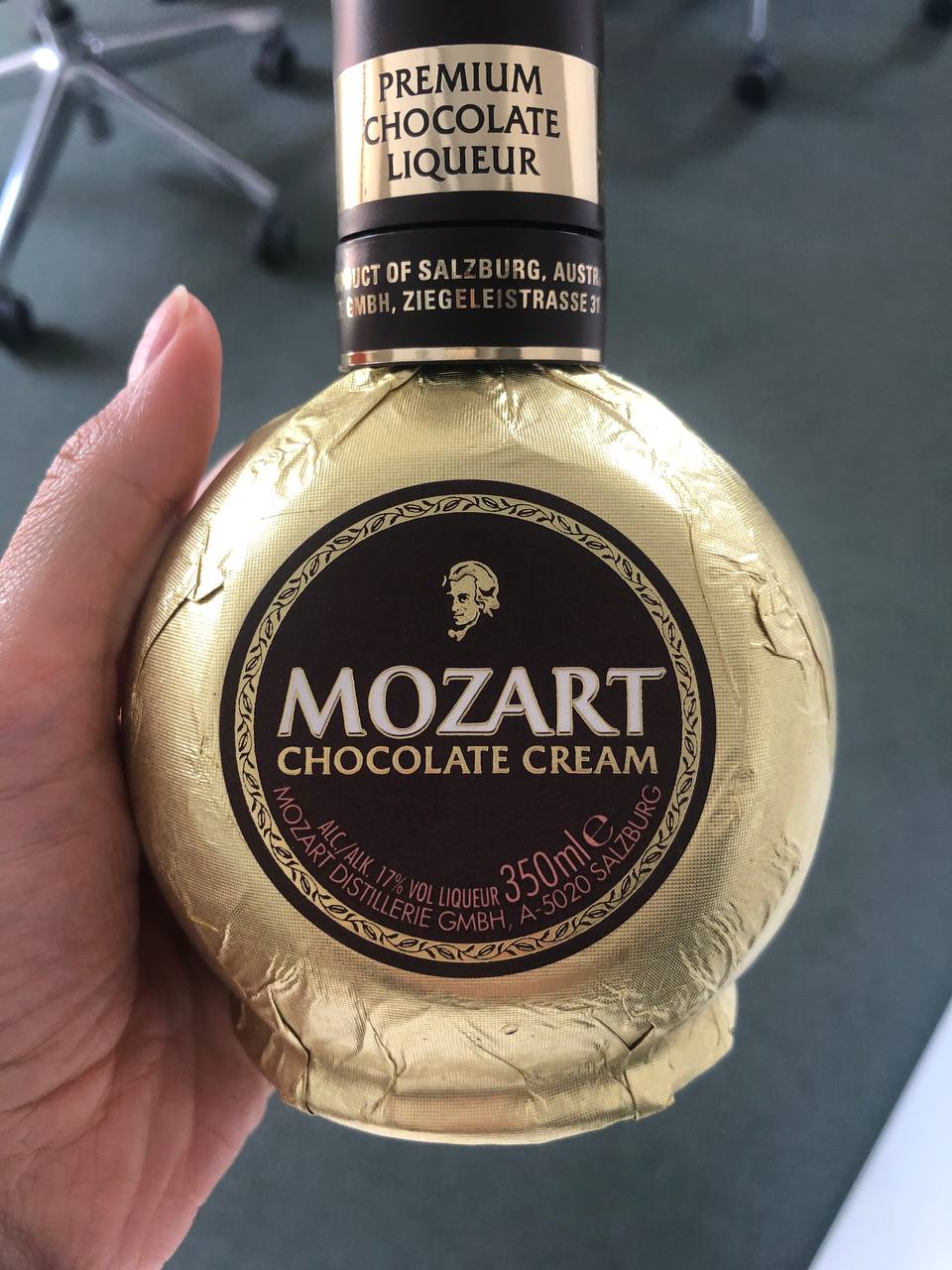 Ликер Mozart Chocolate Cream 0.5 л 17% (9013100062053)