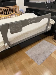 Захисний бортик для ліжка Lionelo HANNA BEIGE MELANGE фото від покупців 4