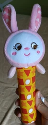 Игрушка с пищалкой Зайчик 8500 Разноцветный