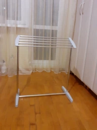Напольная сушилка Mobile towel rack для белья фото от покупателей 6