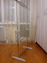 Напольная сушилка Mobile towel rack для белья фото от покупателей 4