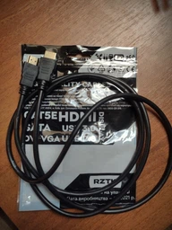 Кабель RZTK HDMI - HDMI 4K v. 2.0 4.5 м Black фото от покупателей 1