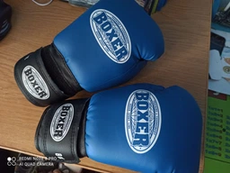 Перчатки боксерские Boxer 12 oz кожвинил 0.6 мм Черные (2024-01BLK) фото от покупателей 15