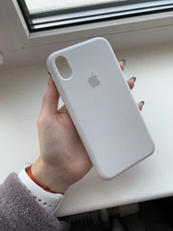 Чехол Silicone case для IPhone Xr Antique white бежевый фото от покупателей 11