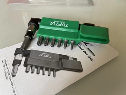 Набор бит Toptul Torx 1/4" c Г-образным переходником 8 предметов (GAAL0801) фото от покупателей 1