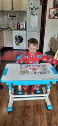 Комплект Evo-kids BD-08 Z стіл + стілець Білий/зелений фото від покупців 5
