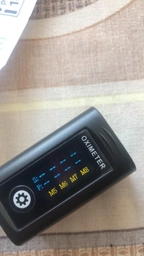 Пульсоксиметр на палец Creative Medical PC-60F портативный аппарат измеритель кислорода в крови (сатурация) пульсометр и показания индекса перфузии + сигнализация (PC-60F) фото от покупателей 2