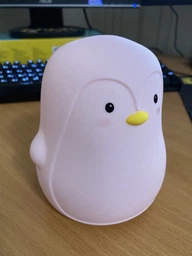 Силиконовый ночник светильник детский 3DTOYSLAMP пингвин