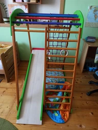 Детский спортивный уголок для дома "BabyWood" SportBaby фото от покупателей 4
