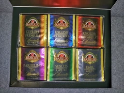 Чай Basilur Подарункова коробка Обрана Класика чорн.+зел. 60*2г