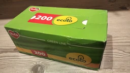 Салфетки косметические Ecolo 2 слоя 200 листов (4820023748576)