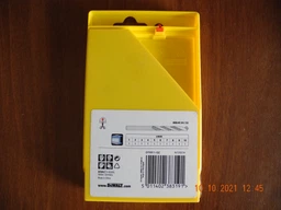 Набір свердел DeWalt HSS-R для металу 10 шт. (DT5911)
