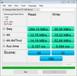 Флеш память USB Samsung Fit Plus 64GB USB 3.1 Gen1 Black (MUF-64AB/APC) фото от покупателей 3