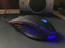 Мишка A4Tech Bloody Q81 Neon XGlide Curve Black фото від покупців 2