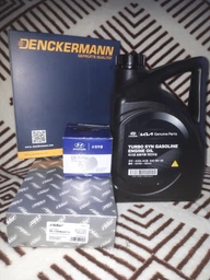 Моторное масло Mobis Hyundai KIA Turbo SYN Gasoline 4л фото от покупателей 12
