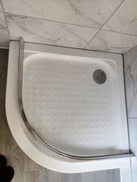 Душевая кабина AQUASTREAM Premium 90 LB с 2-мя раздвижными дверьми серая с поддоном фото от покупателей 3