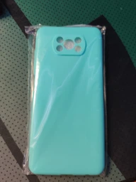 Чехол Fiji Soft для Poco X3 Pro силикон бампер красный фото от покупателей 5