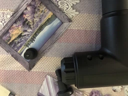 Ручний масажний пістолет Fascial Gun HF-280 Вібромасажер перкусійний ударний пістолет для тіла акумулятор Сірий фото від покупців 3