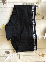Набор трусиков шортов женских хлопковых Puma Women Mini Short 2P Pack 90785323 XL 2 шт Dusk Blue (8720245666367) фото от покупателей 8
