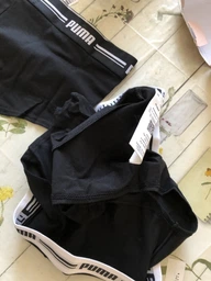Набор трусиков шортов женских хлопковых Puma Women Mini Short 2P Pack 90785323 XL 2 шт Dusk Blue (8720245666367) фото от покупателей 4