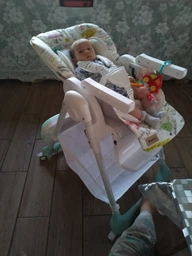 Стільчик для годування BABY TILLY Bistro T-641/2 Rose /1/ фото від покупців 1