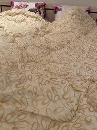 Ковдра Овеча Вовна Зима Ісландія Дуже тепла Leleka-Textile 140х205 Полуторний фото від покупців 8