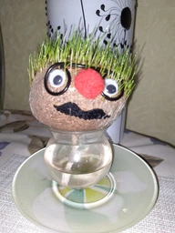Набор для выращивания Grow Grass man Травянчик (UFTGG) фото от покупателей 8