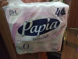 Туалетний папір Papia Platinum 4 шари 24 рулони (8690536026371) фото від покупців 12