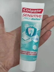 Зубна паста Colgate Sensitive Pro-Relief для чутливих зубів 75 мл (7891024123478) фото від покупців 9
