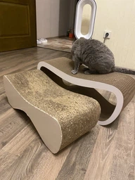 Когтеточка картонная Say Meow Grace, 67 см х 27 см х 24 см