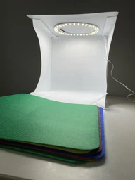 Фотобокс с подсветкой Puluz PU5023 LED 24x23x22см фото от покупателей 5