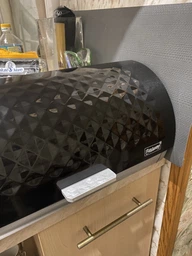 Хлебница для кухни Maestro MR-1676-Вlack из нержавеющей стали Емкость для хранения хлеба Черный фото от покупателей 14