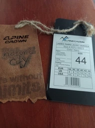 Парка женская Alpine Crown ACPJ-160212 44 Темно-синяя (2114152426958)