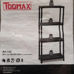 Стелаж універсальний TOOMAX 4 полиці (5136kmd) фото від покупців 4