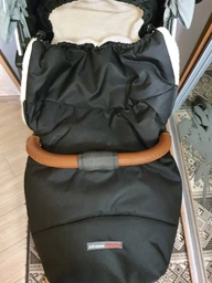Зимний Конверт Футмуф Чехол на овчине в коляску Z&D Thermo (Black) фото от покупателей 15