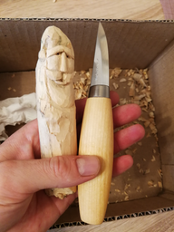 Нож Morakniv Woodcarving 120 (23050167) фото от покупателей 1