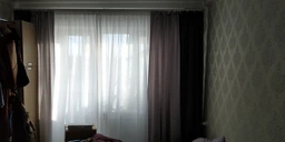 Комплект штор Два кольори Lux Portiery Мікровелюр Сірий зі Світло-сірим 150х265 - 2 шт (TDC 23142) фото від покупців 8