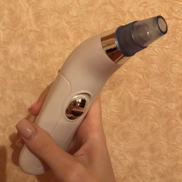 Вакуумный очиститель пор для лица с насадками для глубокого очищения кожи и удаления черных точек Derma Suction фото от покупателей 4