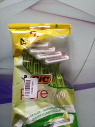 Набір бритв без змінних катриджів BIC Pure 3 Lady 4 шт (3086126726984) фото від покупців 2